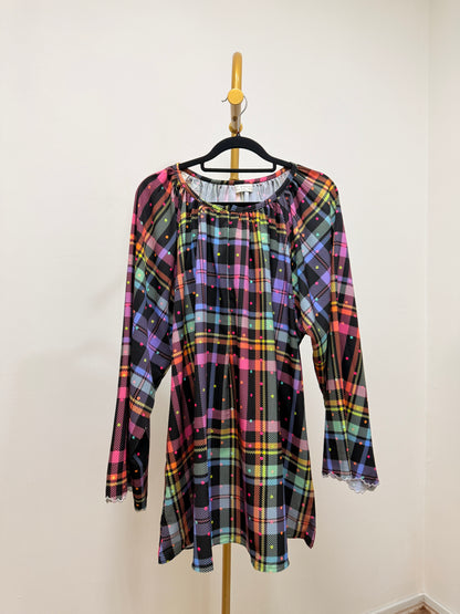 Beverly Printed Raglan Top