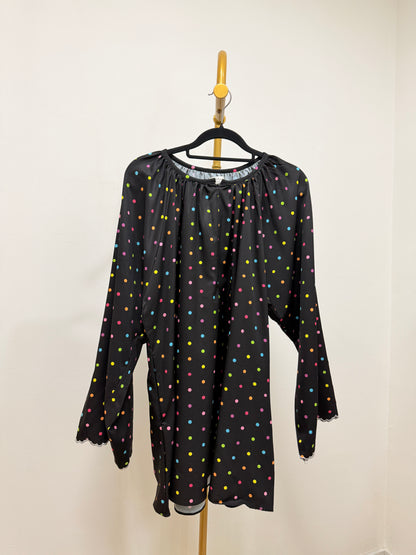 Beverly Printed Raglan Top