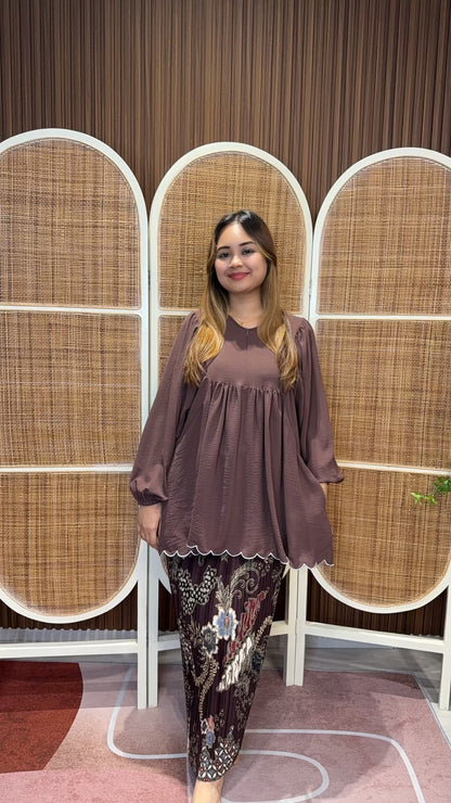 Aluna batwing Babydoll Crinkled