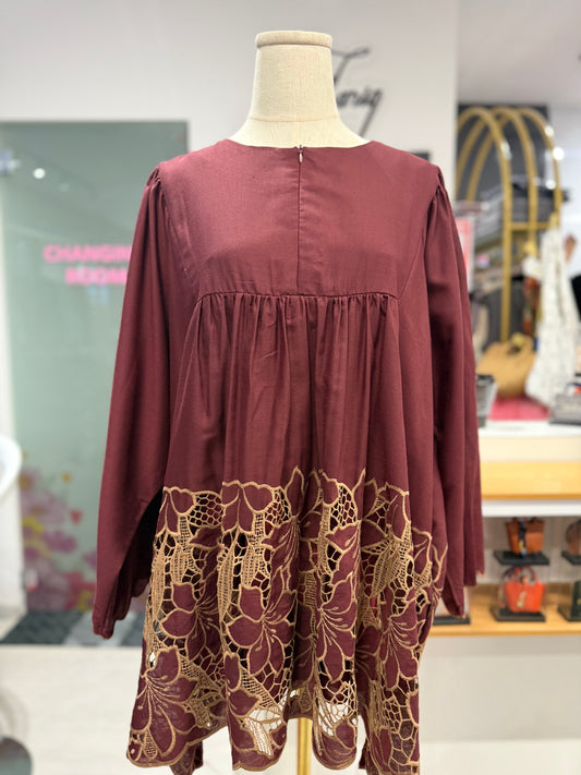 Nuha Babydoll Top