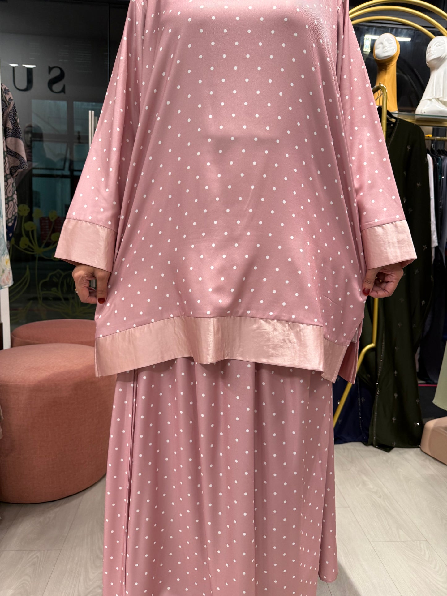 Gracie Polka Dot Skirt Set