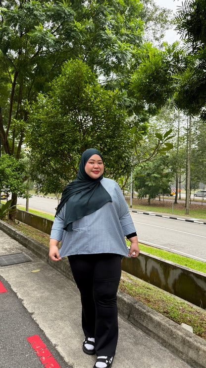 Fiora Opah Checkered Front Pocket