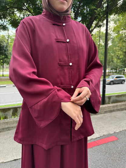 Yumi Cheongsam Barbara Silk Skirt Set
