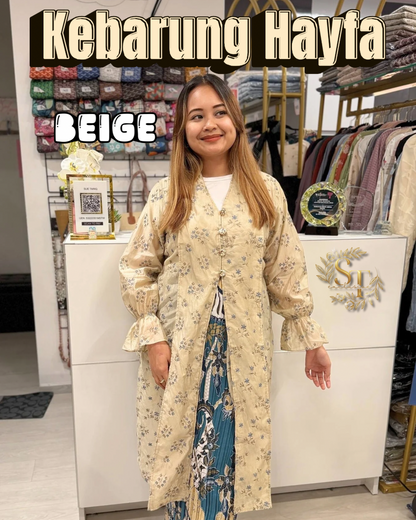 Kebarung Hayfa Premium Cotton Tie-back Top