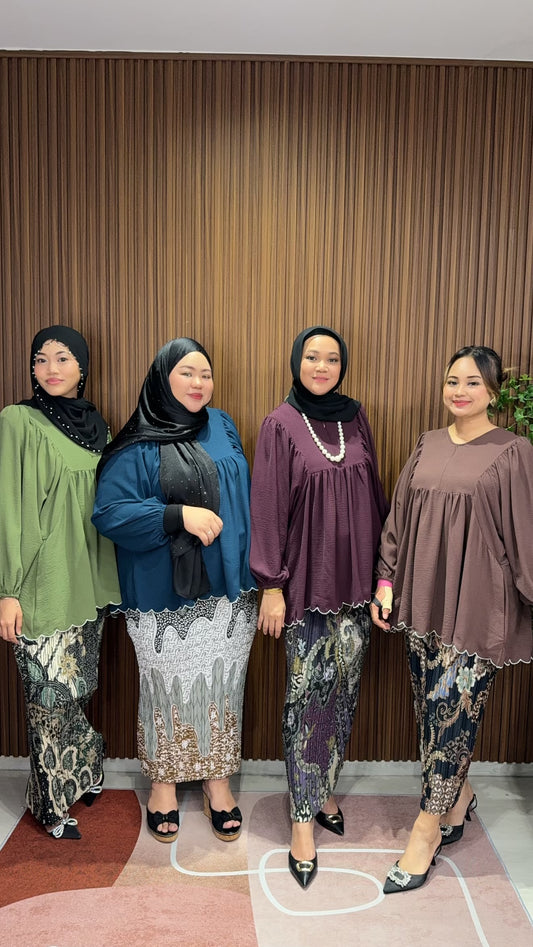 Aluna batwing Babydoll Crinkled