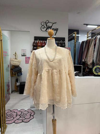 Maisara Babydoll Top Plus Size