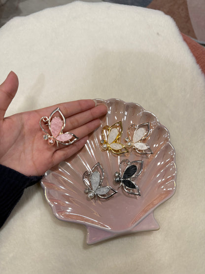 Half Butterfly Brooch