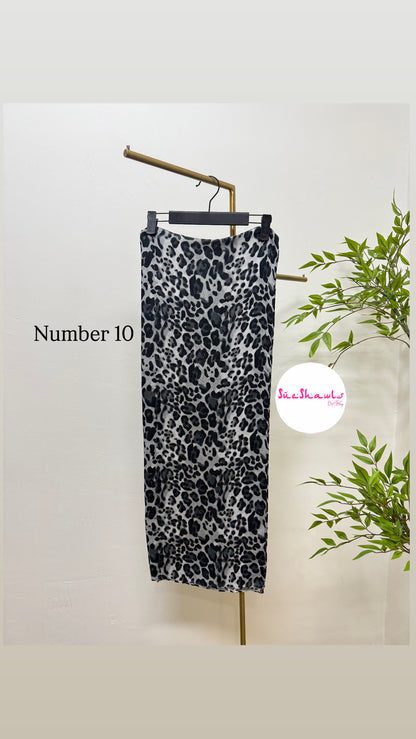 Sufya Leopard Print Modal Shawl