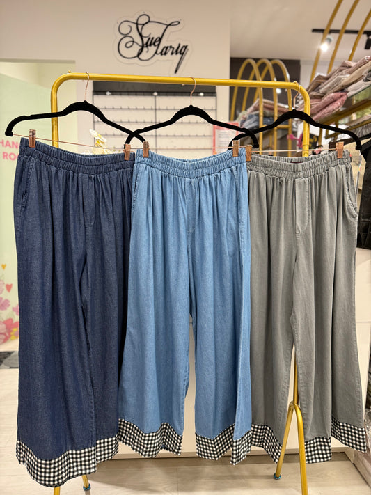 ST Jennifer Checkered Denim