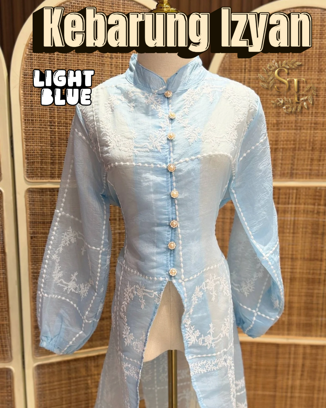 Kebarung Izyan Tie-back Top