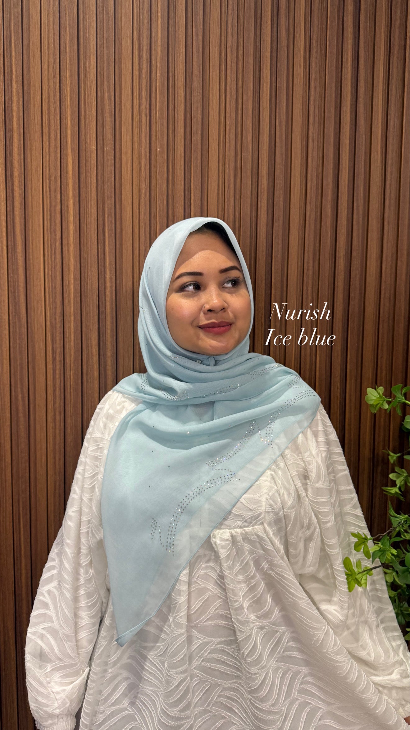 Nurish Bling Bawal Series Cotton Viole