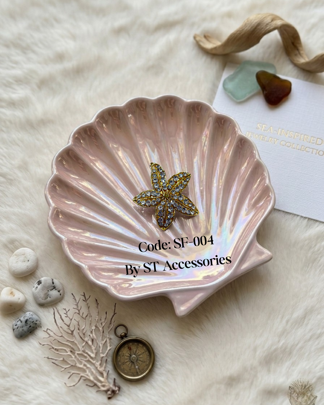 Starfish Brooches