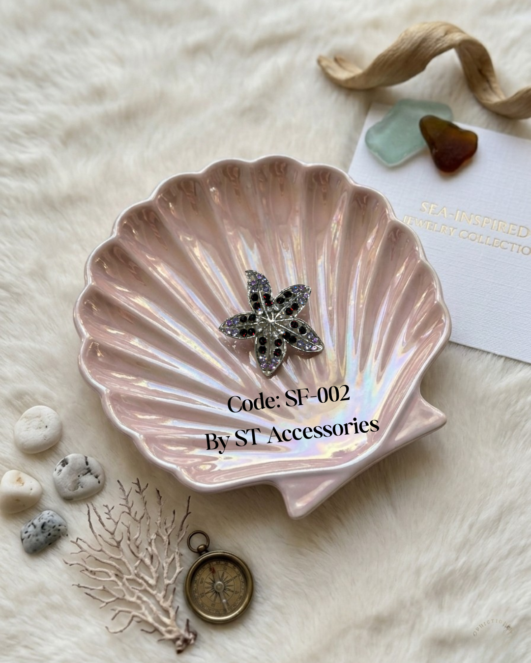 Starfish Brooches