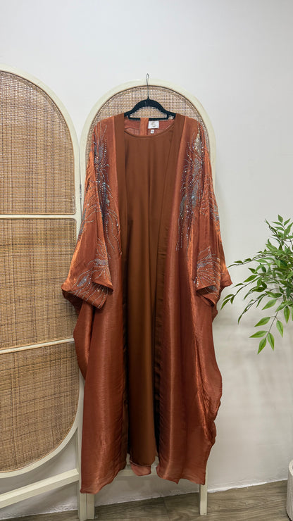 Abaya Alwiyah 2-piece Bling Dubai