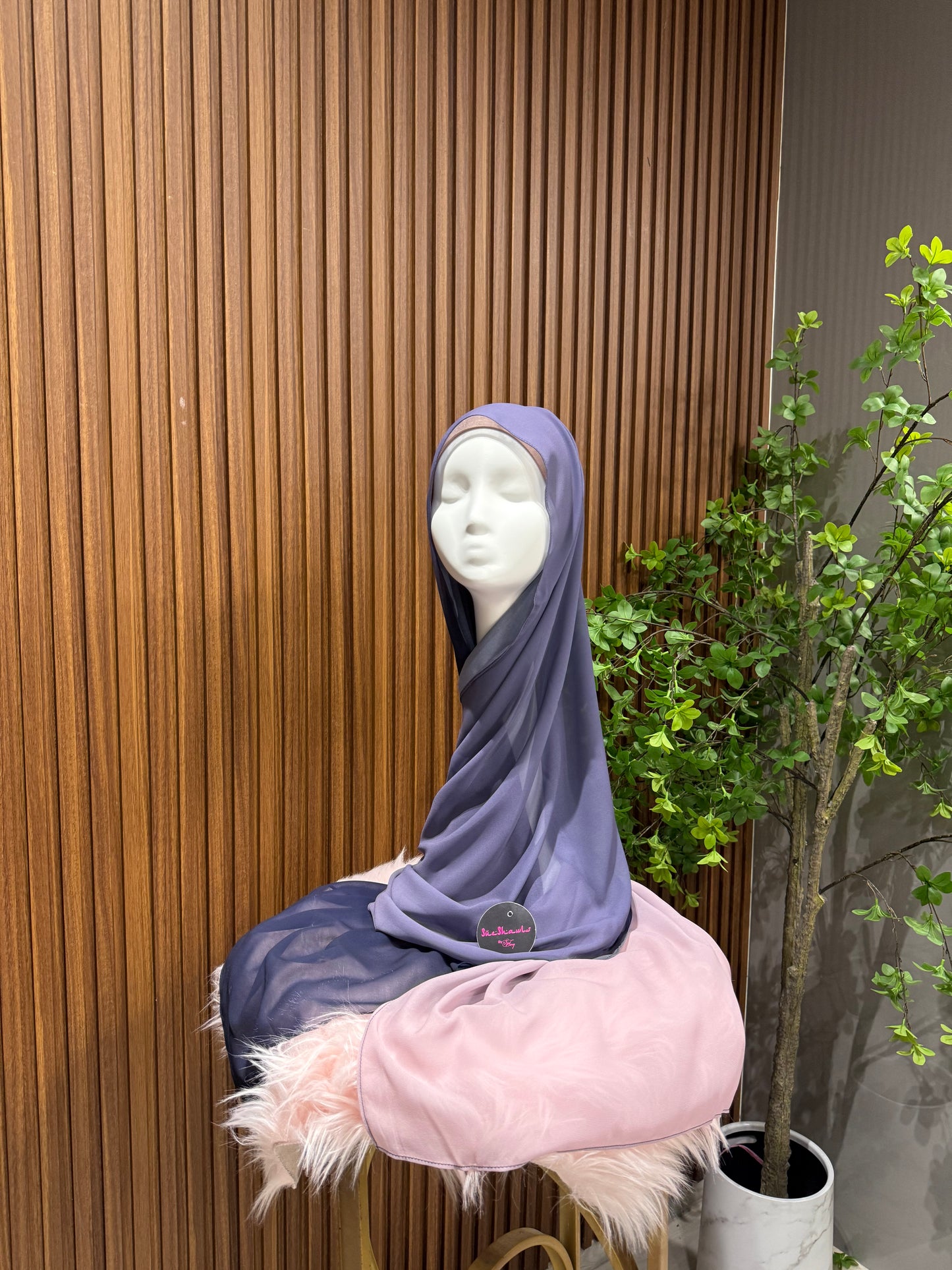 Premium chiffon Ombre Shawl