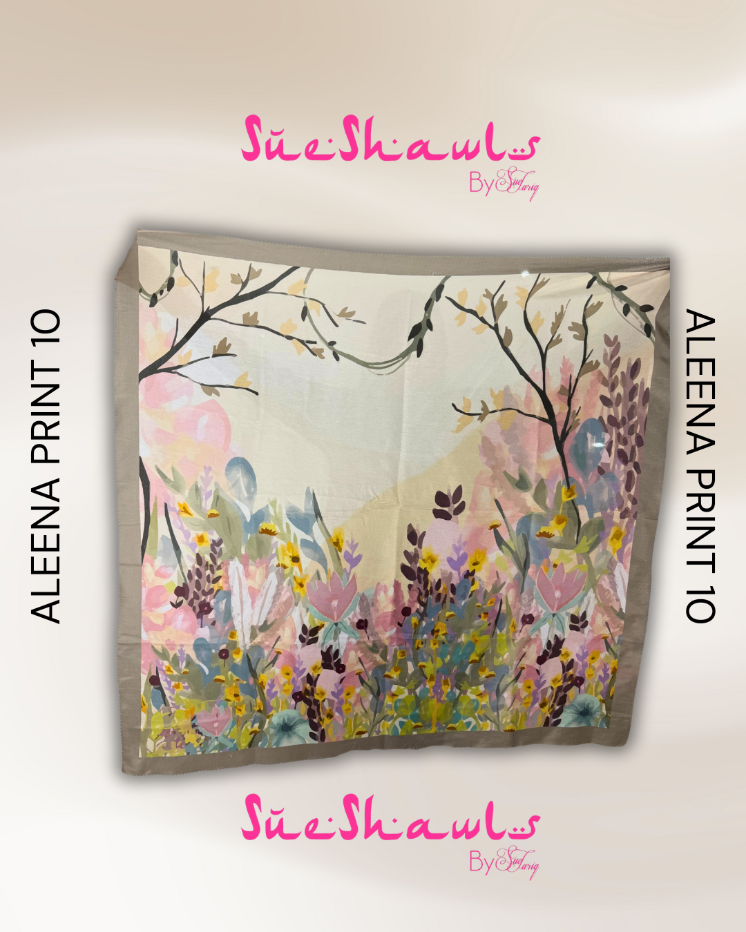 Aleena Premium cotton viole Printed Bawal