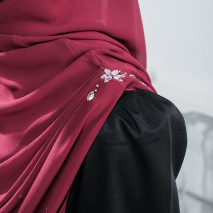 Zahra Diamond Twist Shawl