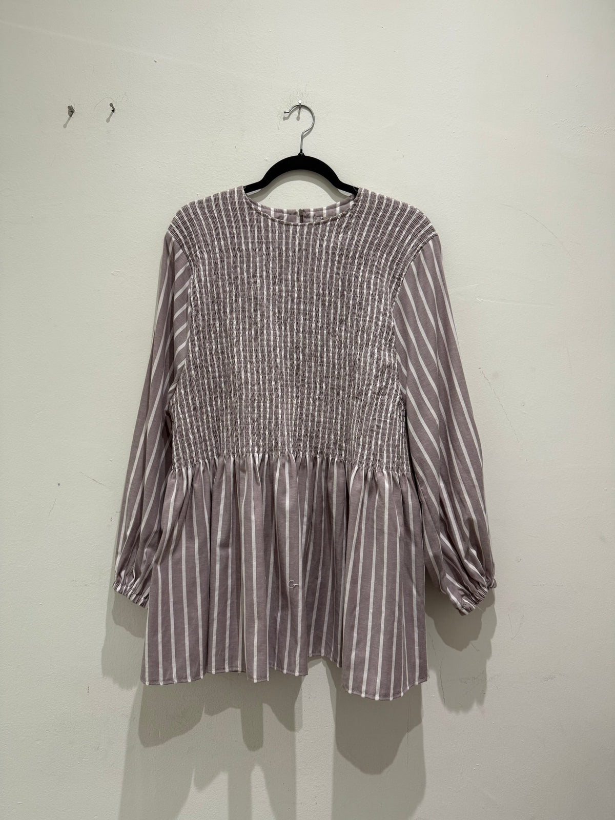 Jessie Stripes Smocked Top