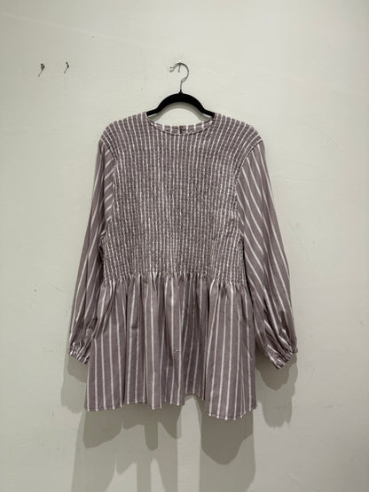 Jessie Stripes Smocked Top