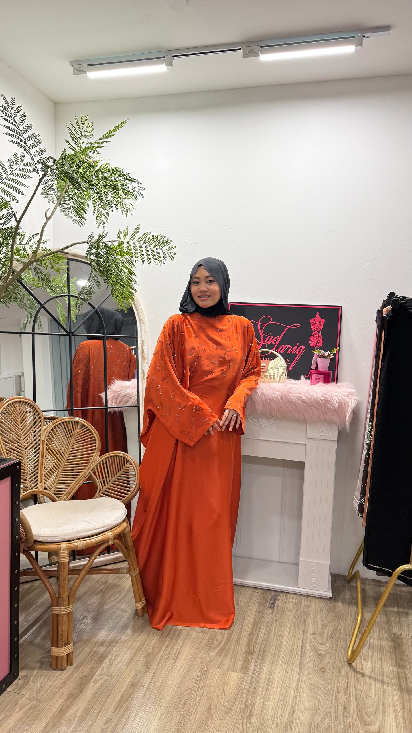 Abaya Zoria Dubai Batwing