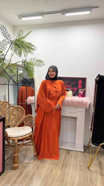 Abaya Zoria Dubai Batwing