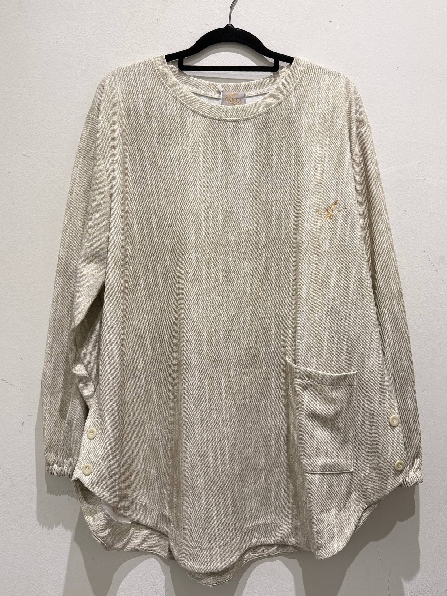 Natalie Batwing Top With Front Pocket