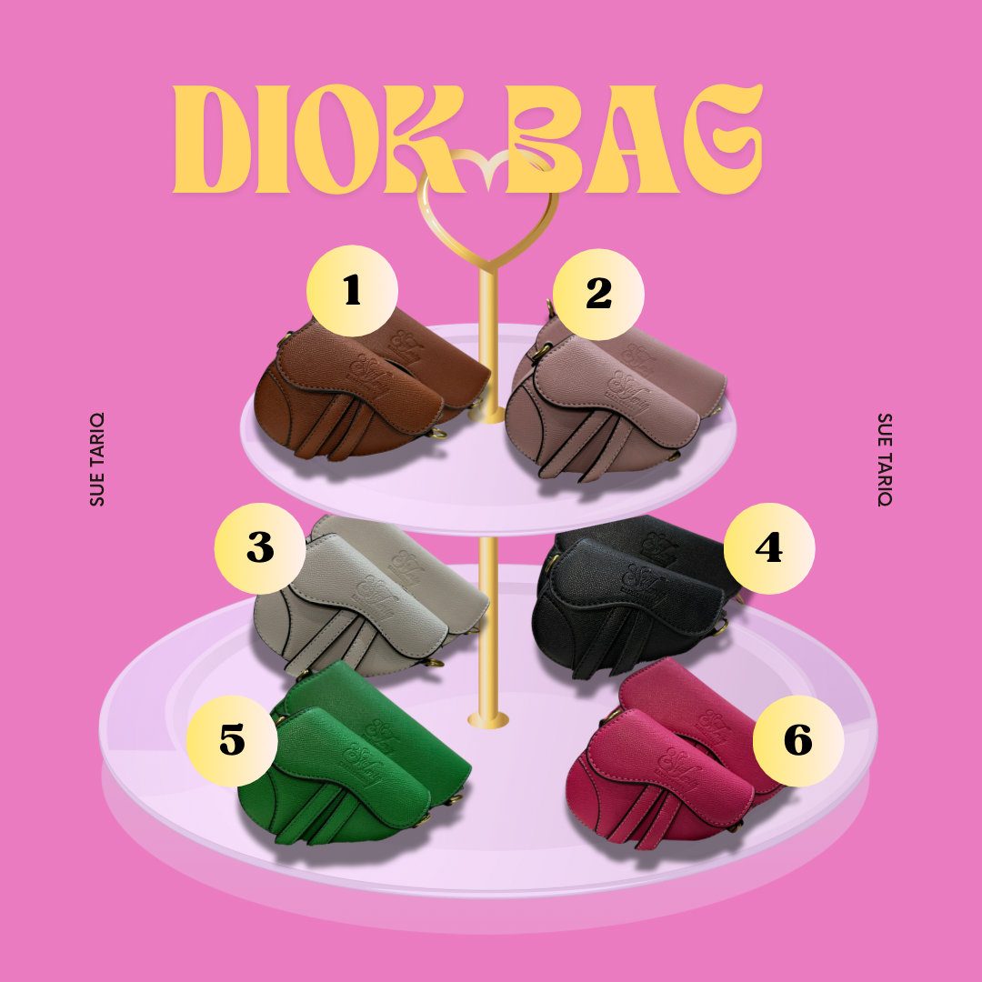 DIOK Saddle shaped bag