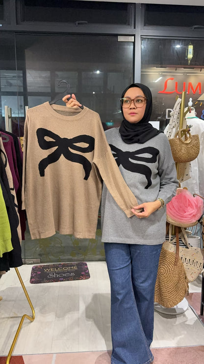 Holland ribbon knitted top