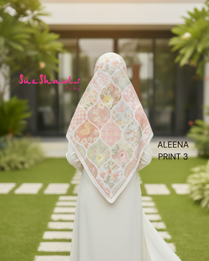 Aleena Premium cotton viole Printed Bawal