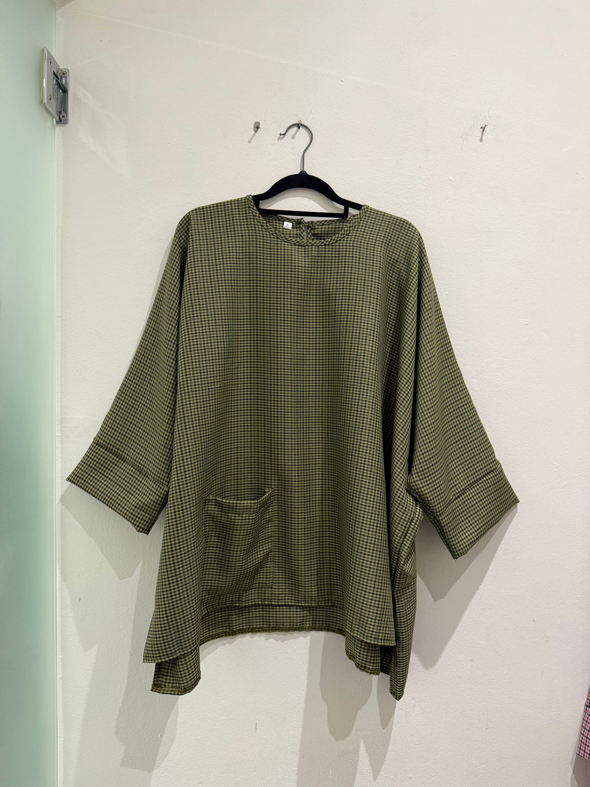 Fiora Opah Checkered Front Pocket
