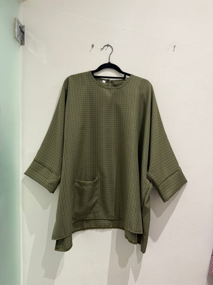 Fiora Opah Checkered Front Pocket