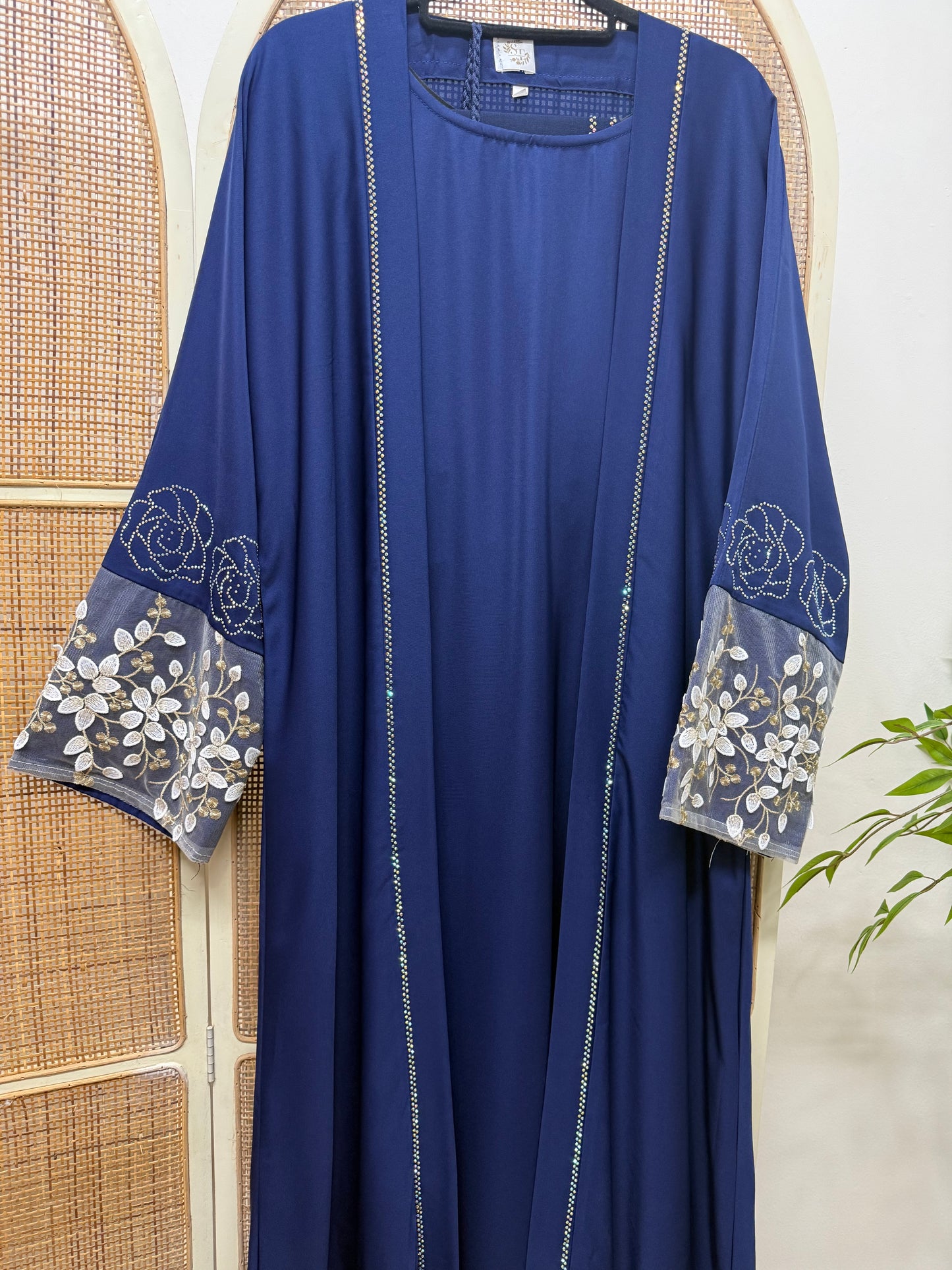 Elisya Lace 2-piece Abaya Dubai