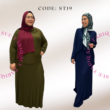 Batwing Skirt Set #ST19