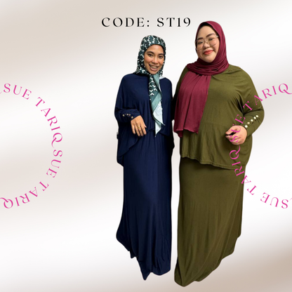 Batwing Skirt Set #ST19