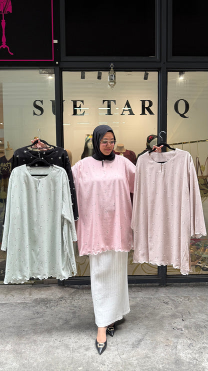 Naomi Printed Tunic Premium Crinkled