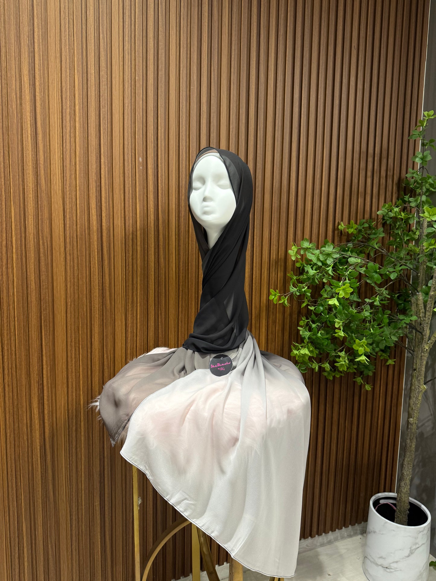 Premium chiffon Ombre Shawl