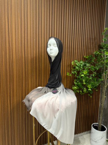 Premium chiffon Ombre Shawl