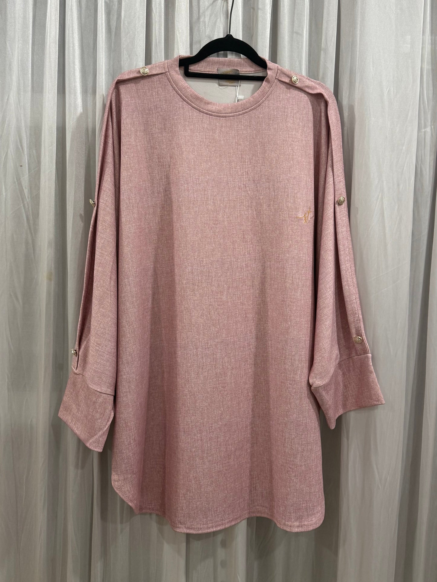 Irene Batwing With Side Buttons