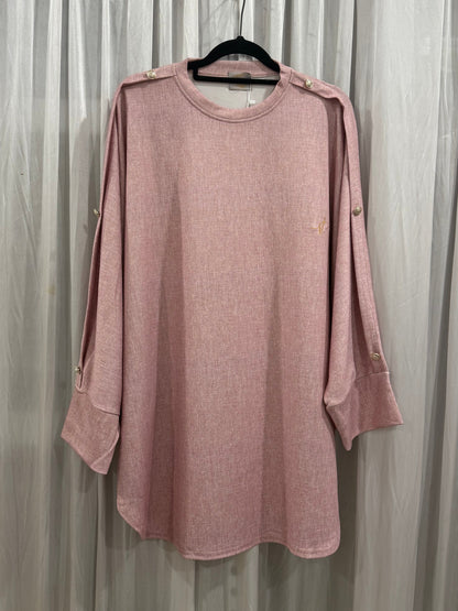 Irene Batwing With Side Buttons