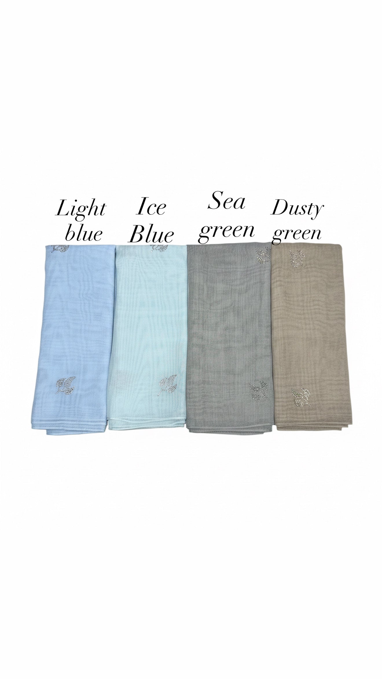 Fitri Bawal Bling Leaf Design