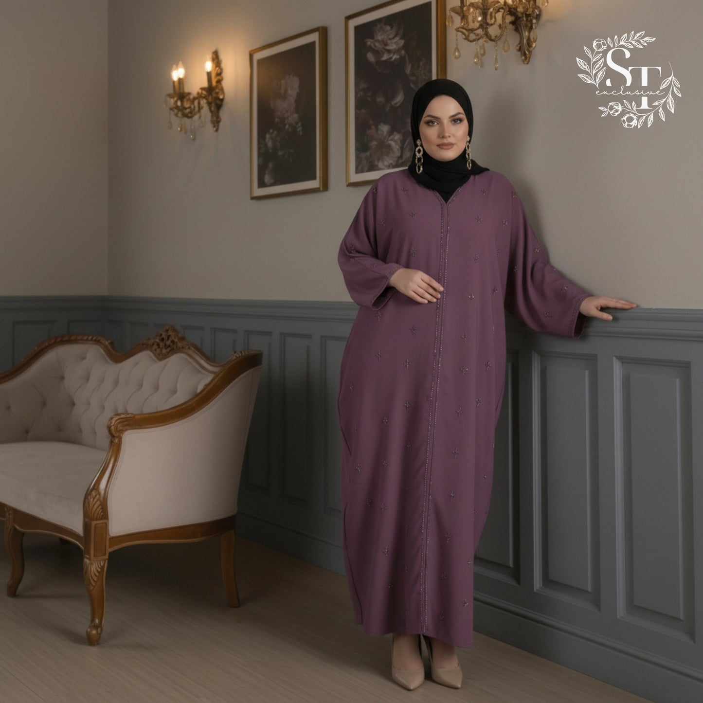 Selma Open Abaya Dubai Series