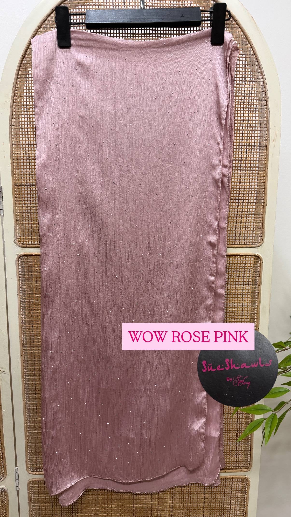 Wow shimmer shawl with small bling