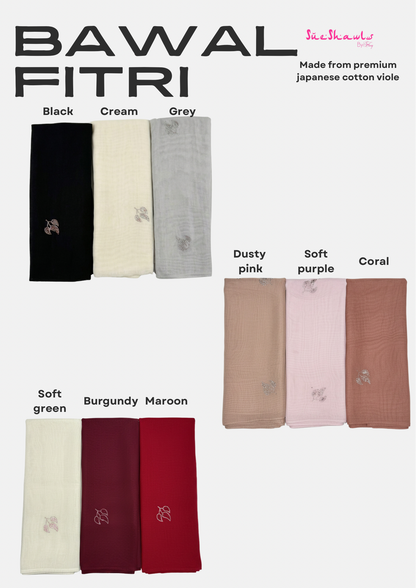 Fitri Bawal Bling Leaf Design