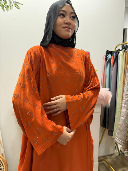 Abaya Zoria Dubai Batwing