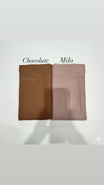 Nurish Bling Bawal Series Cotton Viole