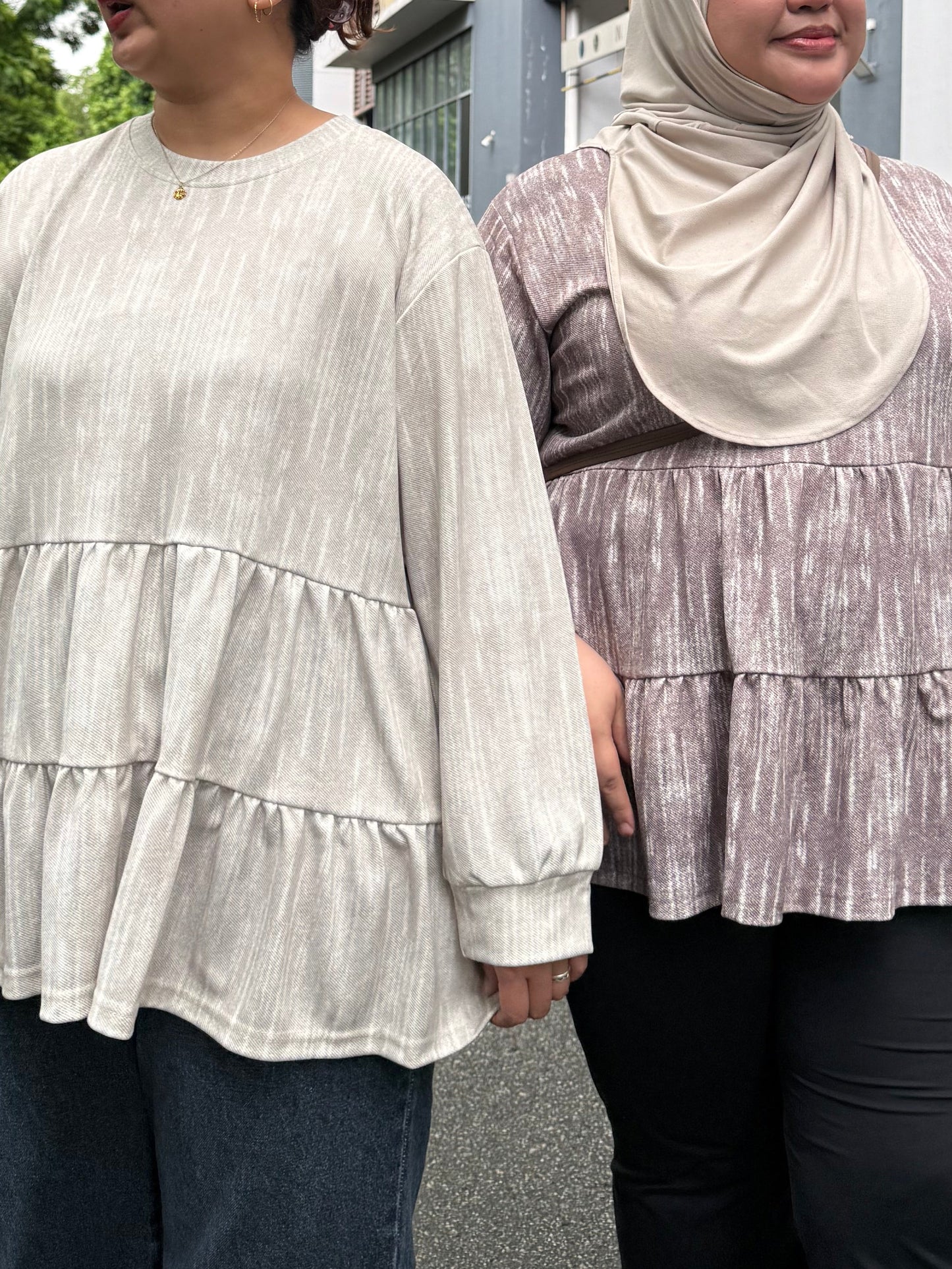 Amber 3-tiered Babydoll Top