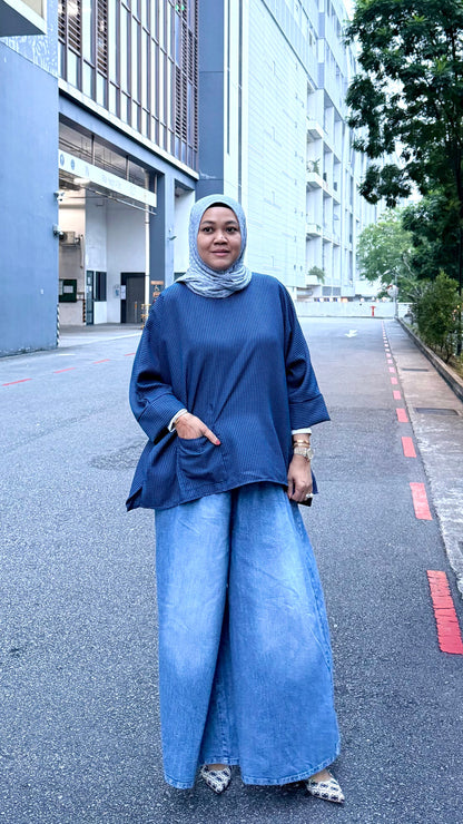 Fiora Opah Checkered Front Pocket