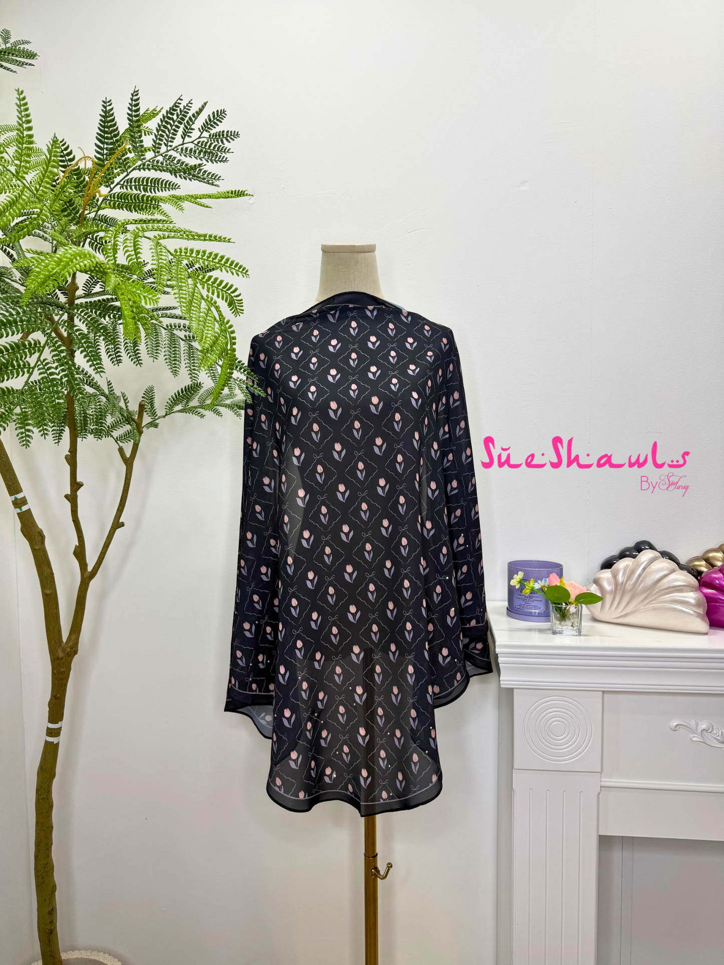 Luna Printed Tri-Bawal