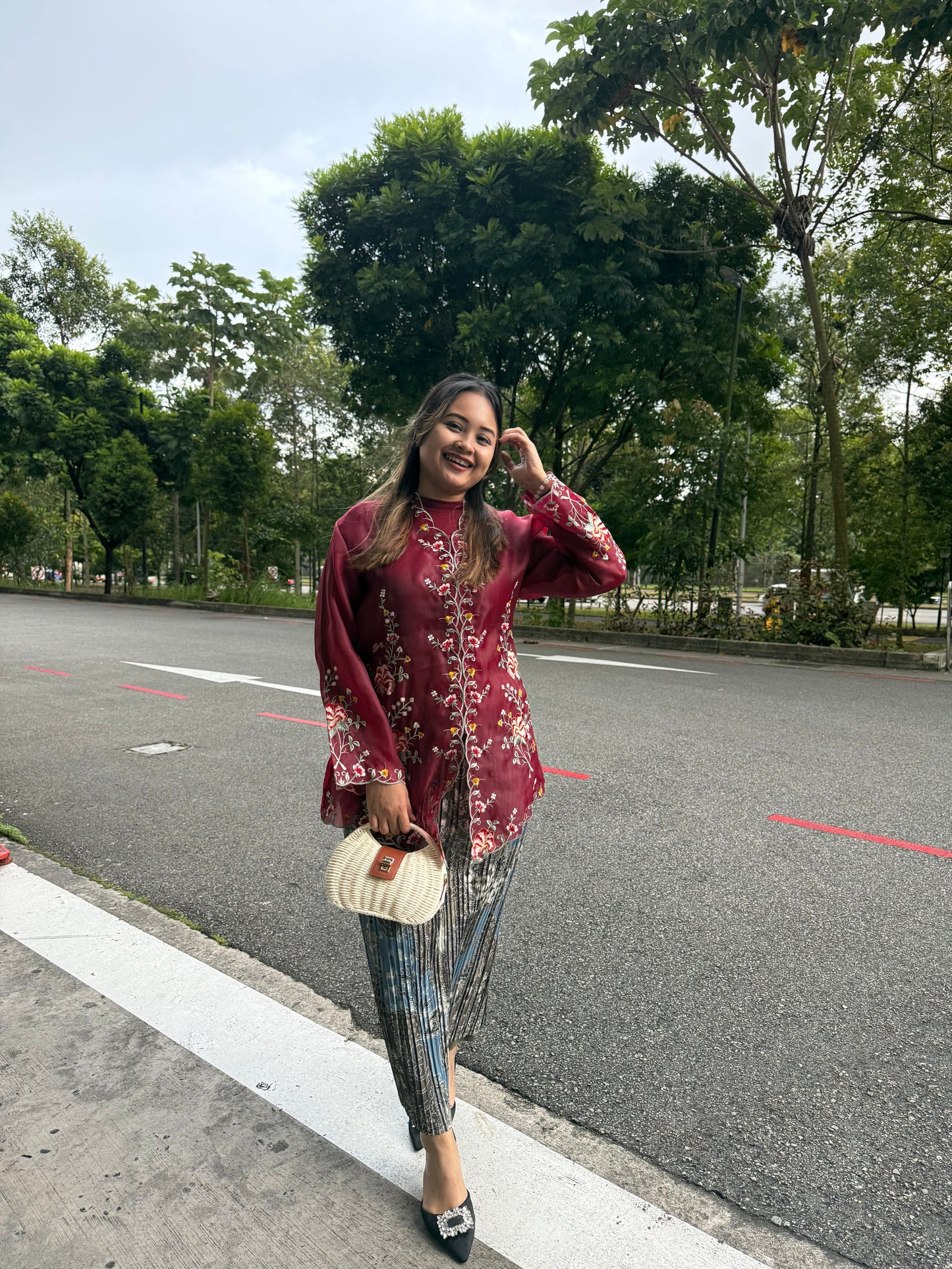 Mardiah Kebaya Organza Top