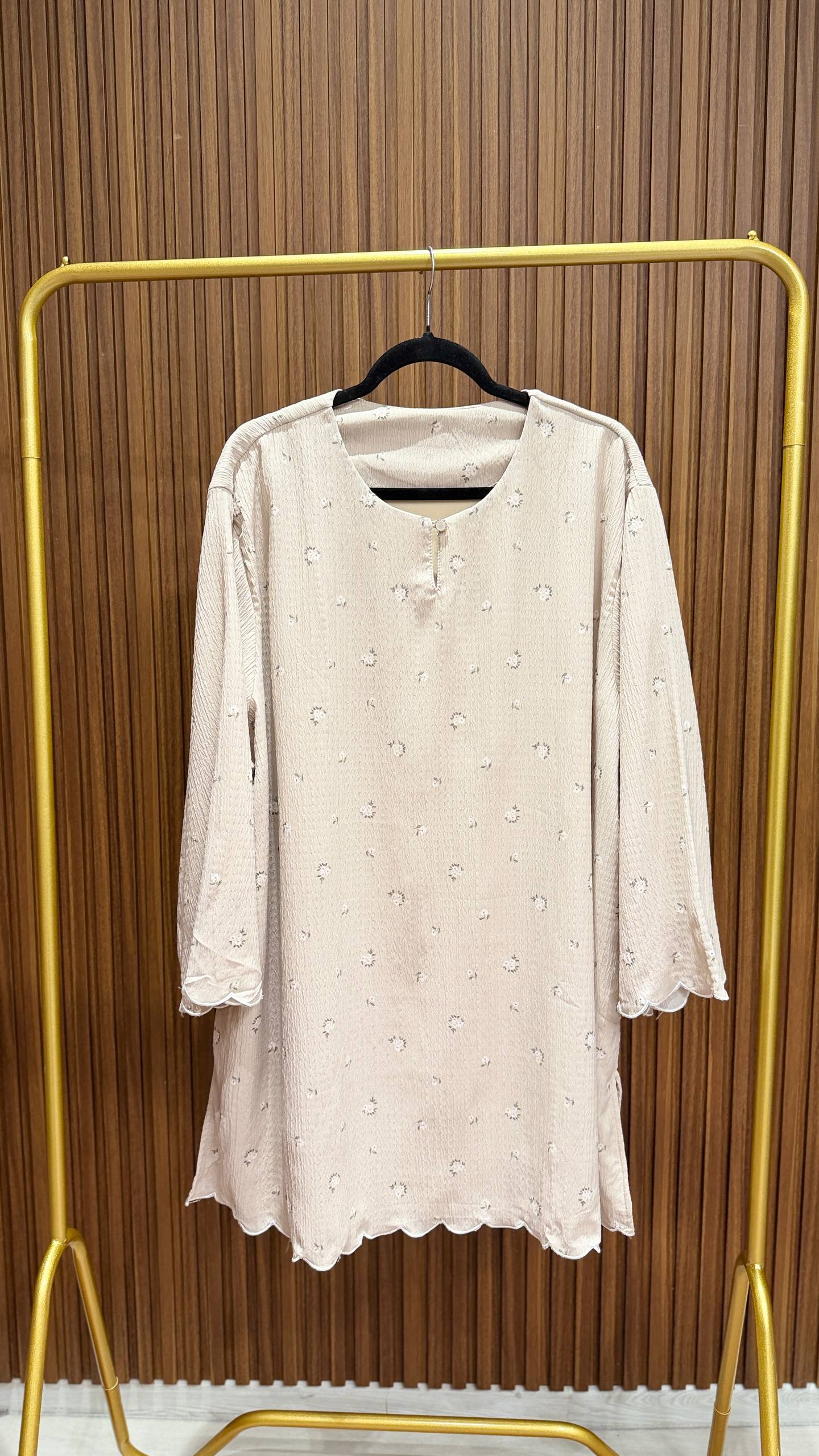 Naomi Printed Tunic Premium Crinkled